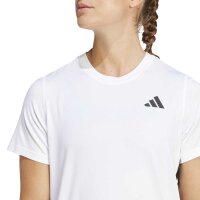 adidas Workout Essentials 3-Stripes T-Shirt Damen - white/black