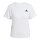 adidas Workout Essentials 3-Stripes T-Shirt Damen - white/black