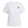 adidas Workout Essentials 3-Stripes T-Shirt Damen - white/black