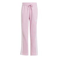 adidas Seasonal Essentials Tiberio 3 Stripes Fleece Trainingsanzug Kinder - trupnk/white/clpink