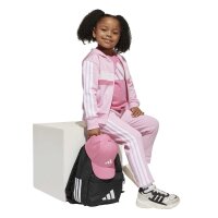 adidas Seasonal Essentials Tiberio 3 Stripes Fleece Trainingsanzug Kinder - trupnk/white/clpink