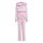 adidas Seasonal Essentials Tiberio 3 Stripes Fleece Trainingsanzug Kinder - trupnk/white/clpink