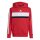 adidas Seasonal Essentials Tiberio 3 Stripes Fleece Hoodie Kinder - purrub/white