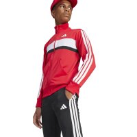 adidas Seasonal Essentials Tiberio 3 Stripes Tricot Trainingsanzug Kinder - purrub/white