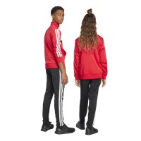 adidas Seasonal Essentials Tiberio 3 Stripes Tricot Trainingsanzug Kinder - purrub/white