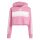 adidas Seasonal Essentials Tiberio 3 Stripes Fleece Leggings Set Trainingsanzug Kinder - pnkfus/white/clpink