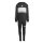 adidas Seasonal Essentials Tiberio 3 Stripes Fleece Leggings Set Trainingsanzug Kinder - black/white/gretwo