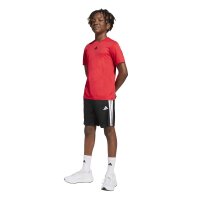 adidas Train Essentials 3-Stripes T-Shirt Set Kinder - purrub/black