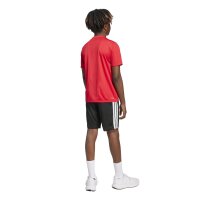 adidas Train Essentials 3-Stripes T-Shirt Set Kinder - purrub/black