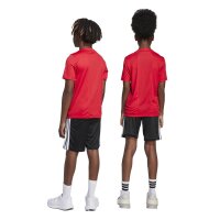 adidas Train Essentials 3-Stripes T-Shirt Set Kinder - purrub/black
