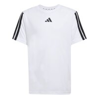 adidas Train Essentials 3-Stripes T-Shirt Kinder - white/black
