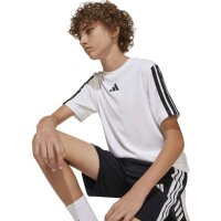 adidas Train Essentials 3-Stripes T-Shirt Kinder - white/black