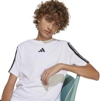 adidas Train Essentials 3-Stripes T-Shirt Kinder - white/black