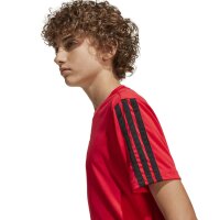 adidas Train Essentials 3-Stripes T-Shirt Kinder - purrub/black