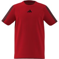 adidas Train Essentials 3-Stripes T-Shirt Kinder - purrub/black