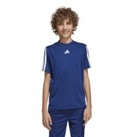 adidas Train Essentials 3-Stripes T-Shirt Kinder - dkblue/white