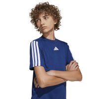 adidas Train Essentials 3-Stripes T-Shirt Kinder - dkblue/white