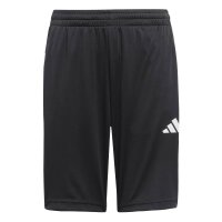 adidas Train Essentials 3-Stripes kurze Hose Kinder - black/white