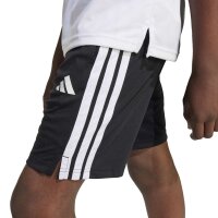 adidas Train Essentials 3-Stripes kurze Hose Kinder - black/white