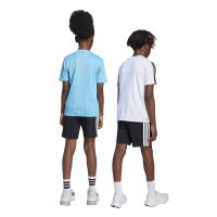 adidas Train Essentials 3-Stripes kurze Hose Kinder - black/white