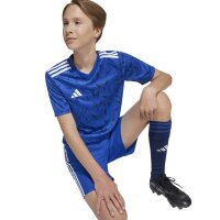 adidas Team Icon25 Short Trikot Kinder - royblu/white