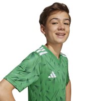 adidas Team Icon25 Short Trikot Kinder - teagrn/white