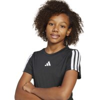 adidas Train Essentials 3-Stripes T-Shirt Kinder - black/white