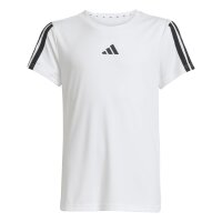 adidas Train Essentials 3-Stripes T-Shirt Kinder - white/black