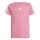 adidas Train Essentials 3-Stripes T-Shirt Kinder - pnkfus/white