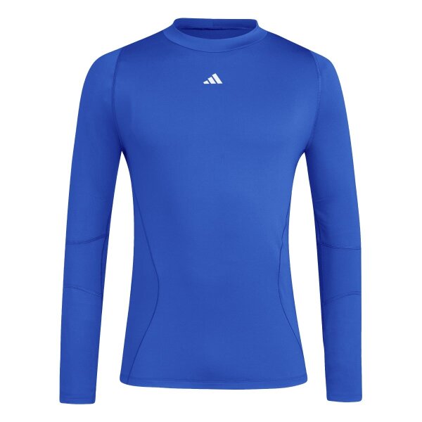 adidas Techfit Cold.rdy langarm Shirt Herren - royblu