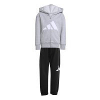 adidas Essentials Trainingsanzug Kinder - mgreyh/white
