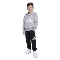 adidas Essentials Trainingsanzug Kinder - mgreyh/white