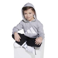 adidas Essentials Trainingsanzug Kinder - mgreyh/white