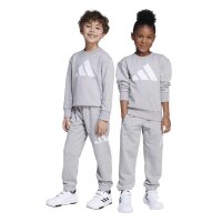 adidas Essentials Trainingshose Kinder - mgreyh/white