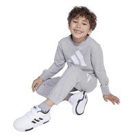 adidas Essentials Trainingshose Kinder - mgreyh/white