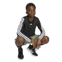 adidas TR-ES 3-Stripes langarm Shirt Kinder - black/white