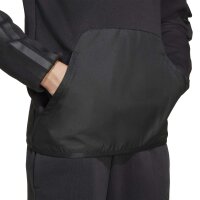 adidas Utility Pack Fleece Hoodie Kinder - black/black