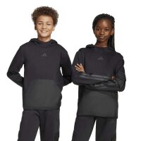 adidas Utility Pack Fleece Hoodie Kinder - black/black