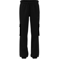 adidas Utility Pack Fleece Cargo Hose lang Kinder - black/black