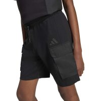adidas Utility Pack Cargo kurze Hose Kinder - black/black