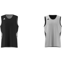 adidas Everyday Pro Bball Jerseys Trikot Herren - black/white