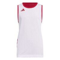 adidas Everyday Pro Bball Jerseys Trikot Kinder - tmpwrd/white