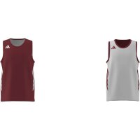 adidas Everyday Pro Bball Jerseys Trikot Kinder - tmpwrd/white