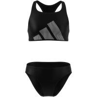adidas Logo C-Back Set Bikini Kinder - black
