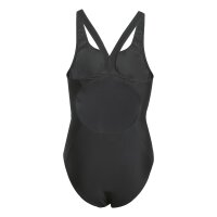 adidas Logo C-Back Badeanzug Kinder - black/white