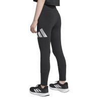 adidas Girl Everyday Glam Cotton Leggings Kinder - black/silvmt