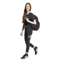 adidas Girl Everyday Glam Cotton Leggings Kinder - black/silvmt