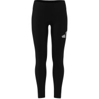 adidas Girl Everyday Glam Cotton Leggings Kinder - black/silvmt