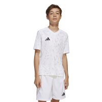 adidas Team Icon25 Short Trikot Kinder - white/white/black