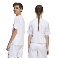 adidas Team Icon25 Short Trikot Kinder - white/white/black